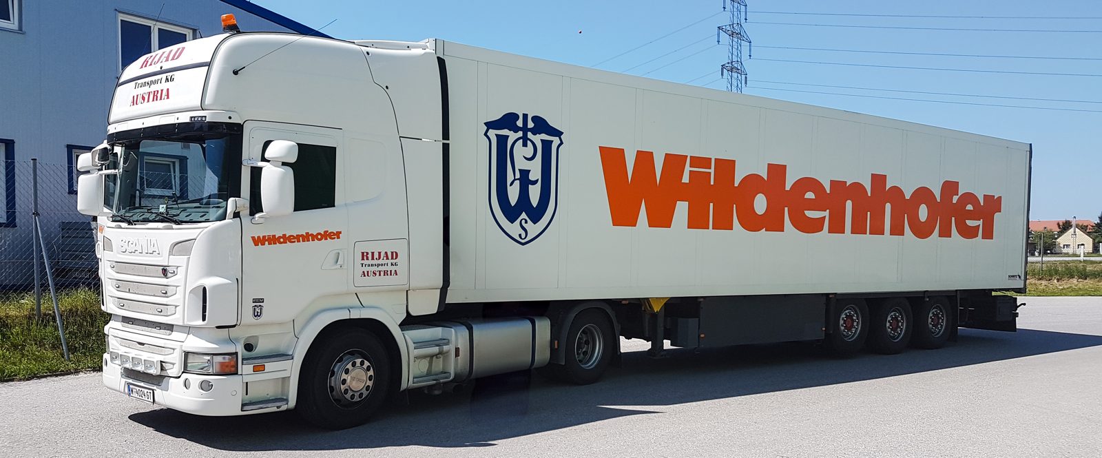 Scania Sattelzug - RICHI TEAM transport